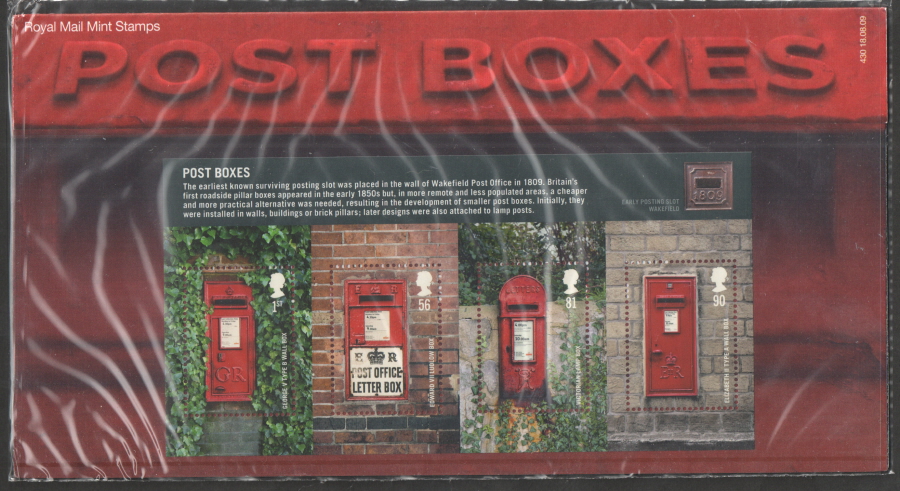 (image for) 2009 Post Boxes Presentation Pack 430